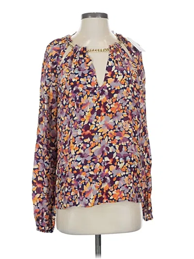 Gilner Farrar Long Sleeve Blouse In Multi