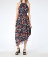 Gilner Farrar Margot Dress In French Tulip In Multi