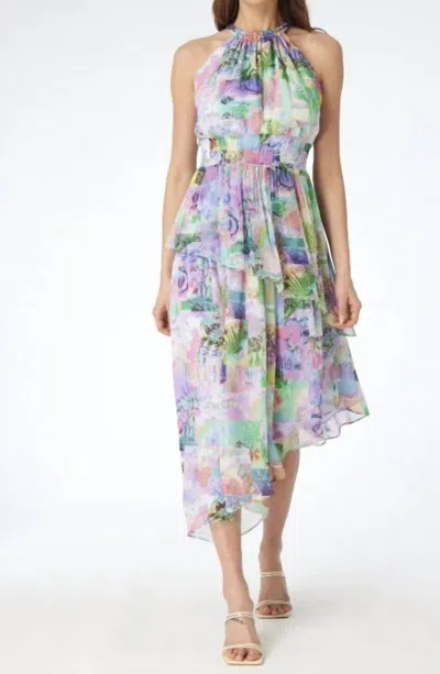 Gilner Farrar Margot Dress In Scenery In Multi