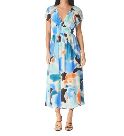 Gilner Farrar Mika Dress In Matisse Print In Multi