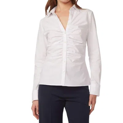 Gilner Farrar Naomi Blouse In White