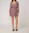 Gilner Farrar Saige Dress In Petal Play In Red