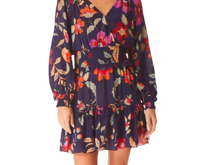 Gilner Farrar Raquel Dress In Gypsy Garden Print In Multi