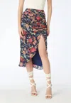 Gilner Farrar Rory Skirt In French Tulip In Multi