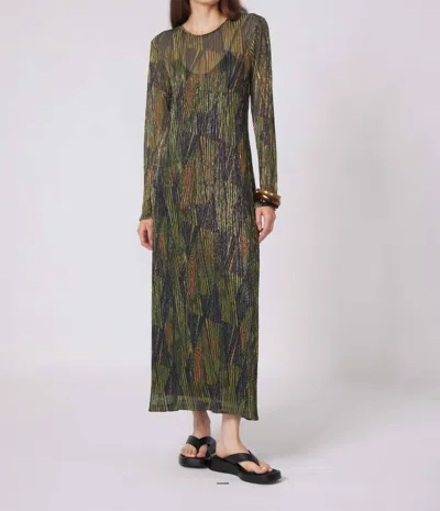 Gilner Farrar Taylen Dress In Sea Breeze Print In Multi