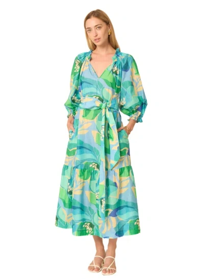 Gilner Farrar Waverly Dress In Green