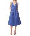 Gilner Farrar Floria Midi Dress In Blue In Blue