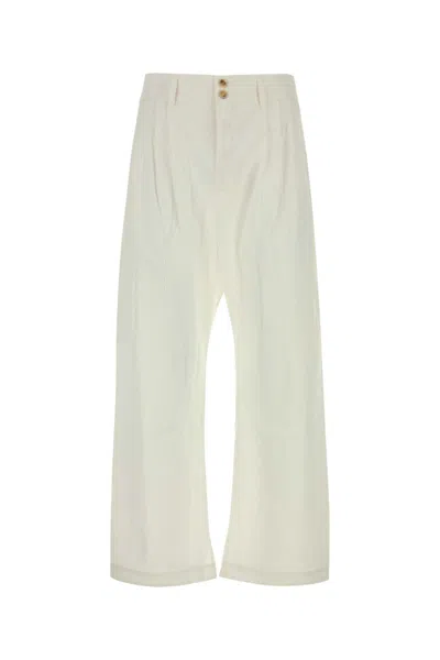 Gimaguas White Cotton Valentin Pant