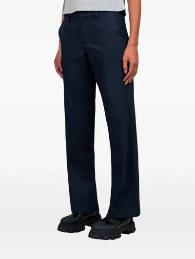 Gimaguas Amor Straight Trousers In Blue