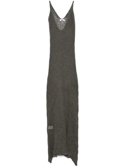 Gimaguas Ana Maxi Dress In Grey