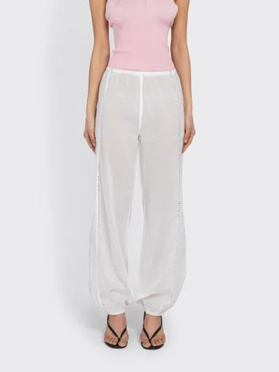 Gimaguas Angel Trousers In White