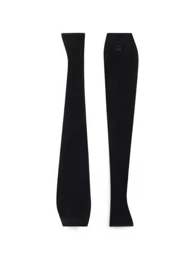 Gimaguas Angela Fingerless Gloves In Black