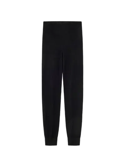 Gimaguas Angela Knitted Leggings In Black