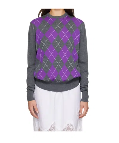 Gimaguas Argyle Sweater In Multi