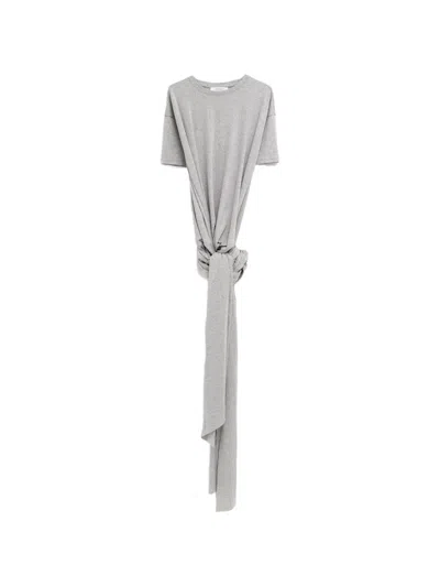 Gimaguas Ashley Tank Top Mini Dress In Gray