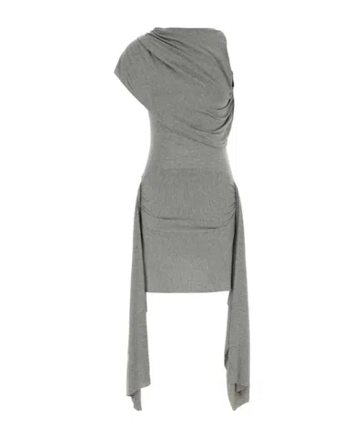Gimaguas Asymmetrical Dress In Gray