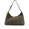 Gimaguas Studded Pocket Tote Bag In Green