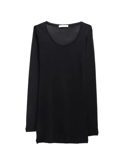 Gimaguas Bahmon Long-sleeve Mini Dress In Blue