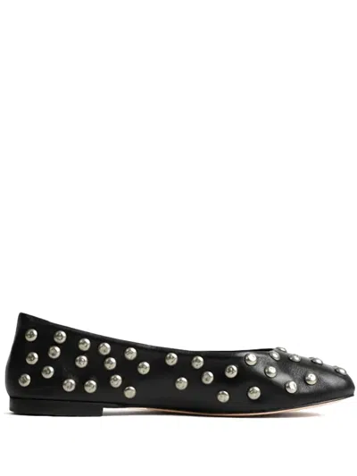 Gimaguas Ballet Flats Studs Woman Black