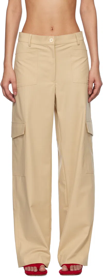 Gimaguas Beige Audrey Trousers