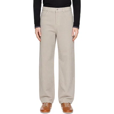 Gimaguas Beige Banilli Jeans In Neutral