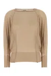 Gimaguas Knitwear Safi Sweater Viscose Blend In Neutral
