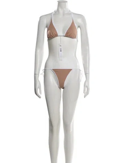 Pre-owned Gimaguas Bikini W/ Tags In White