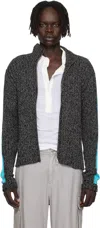Gimaguas Black Diego Sweater In Gray