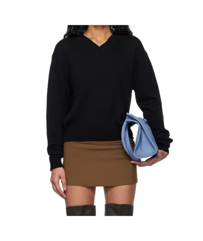 GIMAGUAS BLACK ELBO SWEATER