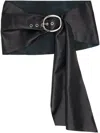 Gimaguas Black Maria Waist Belt In Black