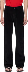 Gimaguas Black Velvet Rene Pant In Black