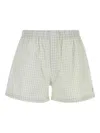 Gimaguas Boxers Embroidered-logo Shorts In Neutral