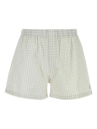 Gimaguas Boxers Embroidered-logo Shorts In Neutral