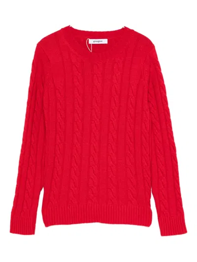 GIMAGUAS BRAID CABLE-KNIT SWEATER