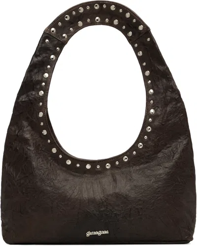 Gimaguas Brown Franca Arrugado Bag