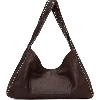 Gimaguas ブラウン Maxi Franca バッグ In Arrugado