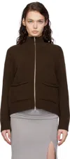 GIMAGUAS BROWN RUNNER JACKET