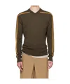 Gimaguas Brown Sport Sweater In Brown