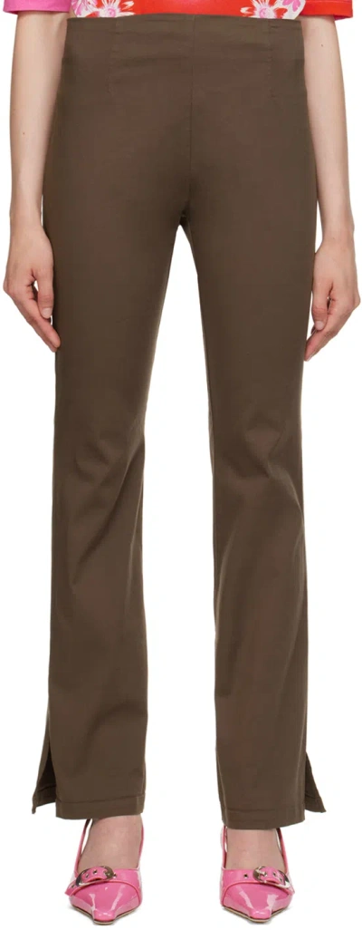 Gimaguas Brown Toxic Trousers