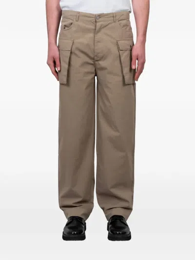 Gimaguas Button Cargo Pants In Brown