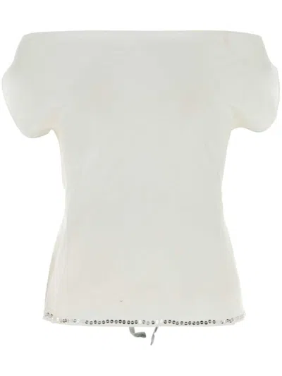 GIMAGUAS CALA COTTON BLOUSE