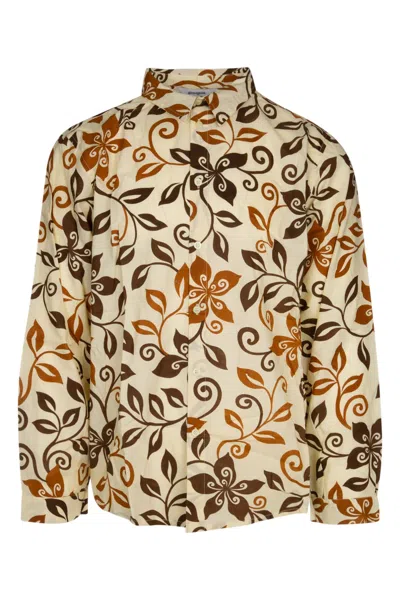 Gimaguas Camicia In Brownflower