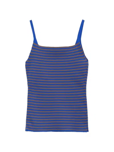 Gimaguas Camu Striped Tank Top In Blue