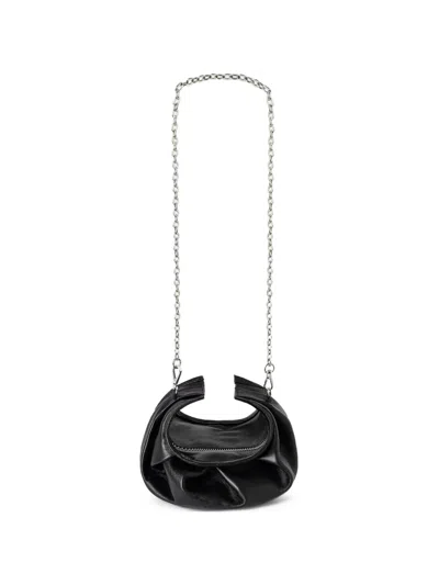 Gimaguas Chain Bracelet Bag In Black