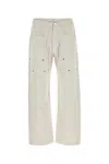 Gimaguas Pantalone Jacob In Cotone Gesso Uomo In Beige