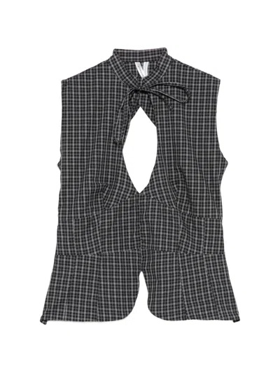 Gimaguas Coco Blouse In Gray