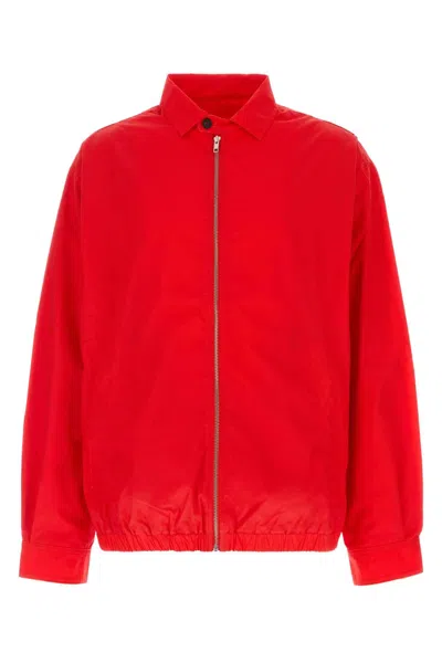 Gimaguas William Cotton Jacket Casual Long Sleeves In Red