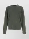 Gimaguas Crew Neck Long Sleeve Antonio Cotton T-shirt In Green