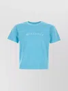 Gimaguas Crew Neck Printed Design Short Sleeves T-shirt In Blue