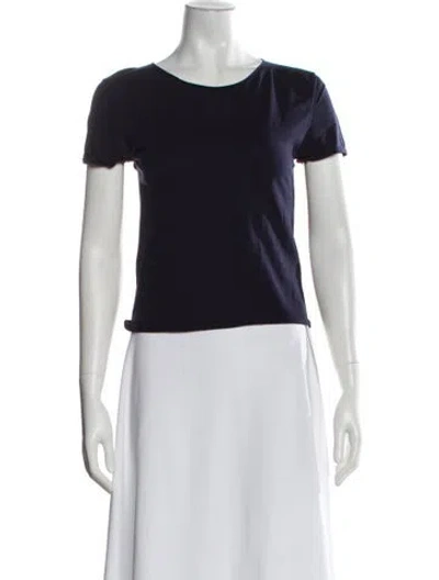 Pre-owned Gimaguas Crew Neck Short Sleeve T-shirt In Blue